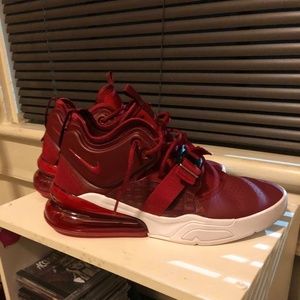 Nike Air Force 270 Red and White
